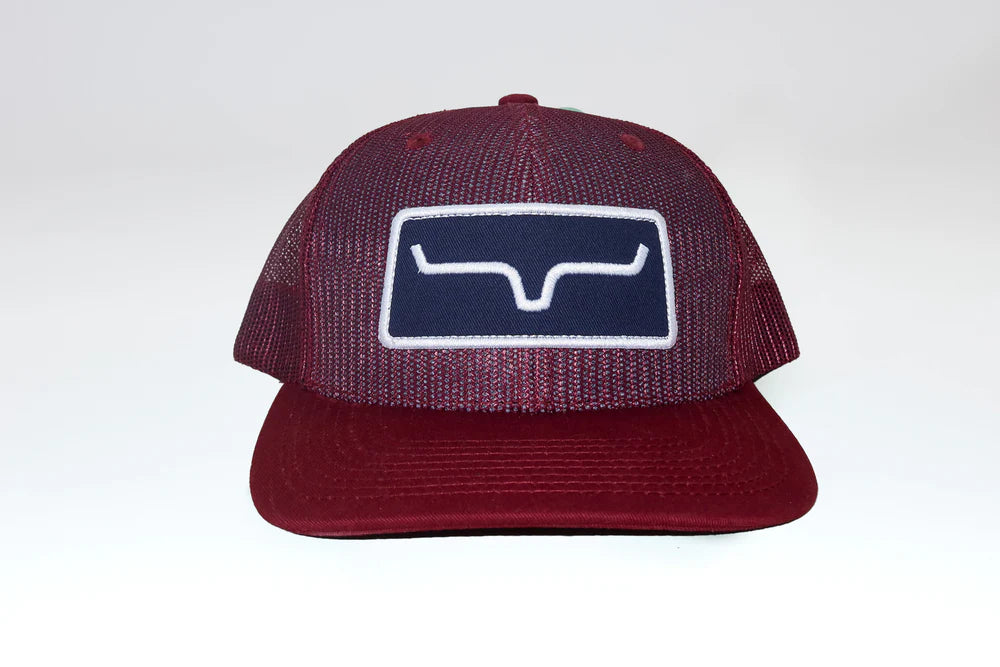 Kimes Ranch - Trucker Burgundy
