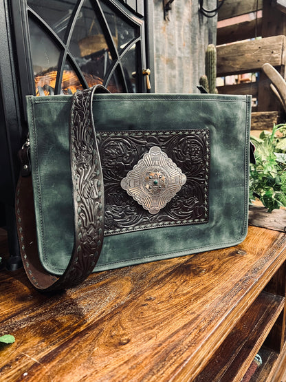 Angel Ranch Emerald CrossBody Veske