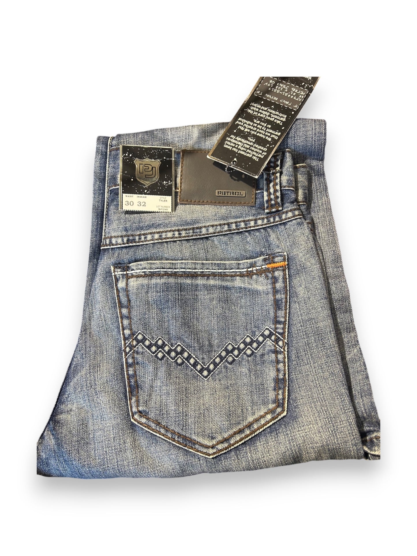 Petrol Tyler Herre Jeans 30x32