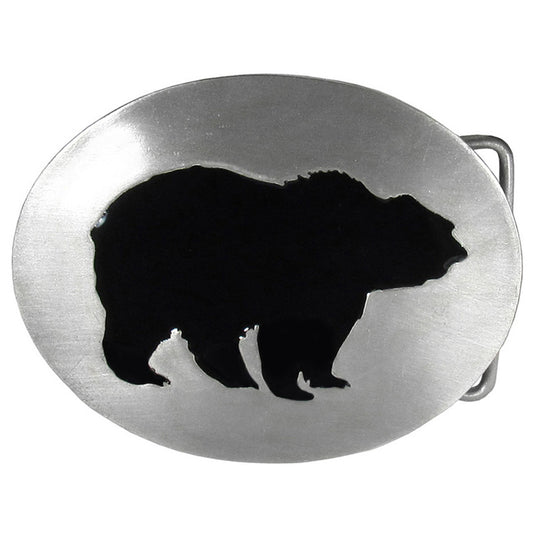 Bear Silhouette Belt Buckle Bear Silhouette Belt Buckle - Bjørn Beltespenne