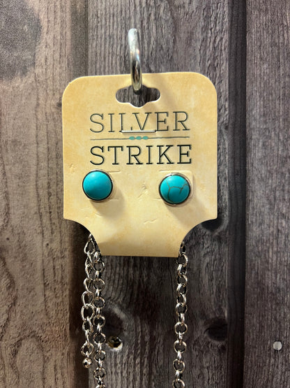 Neckles With White And Turquoise