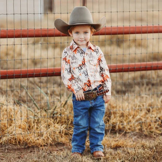 Traveling Cowboy - Skjorte / Body