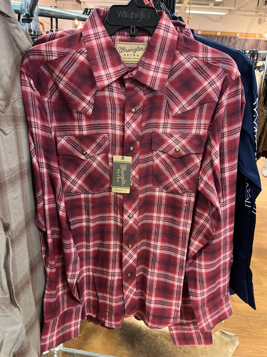 Wrangler Retro Flanell Western Shirt