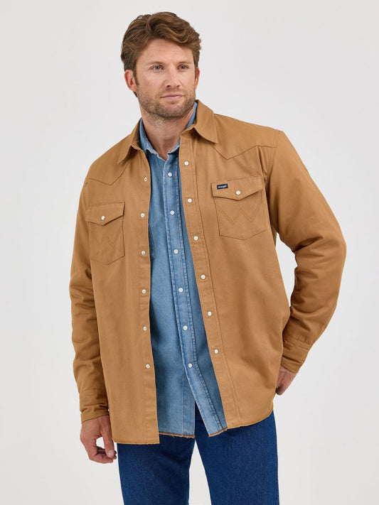 Wrangler Flannel Lined Work Shirt