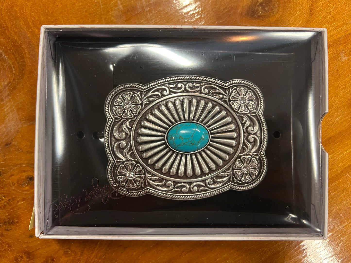 Nocona Turquoise Stone Buckle