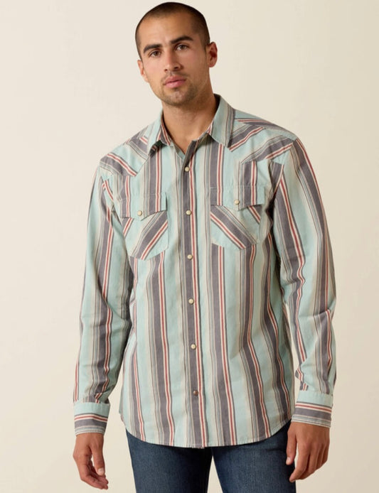 Retro Hesperus Fittet Snap Shirt
