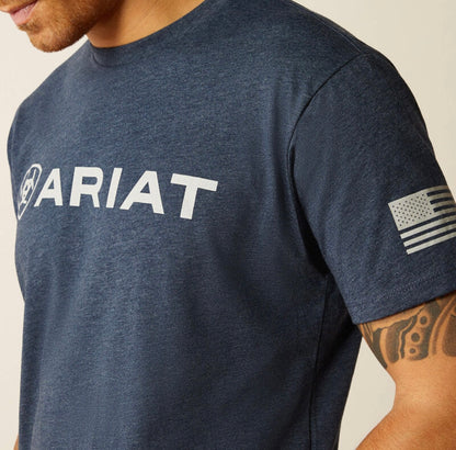Flag T-Shirt Navy