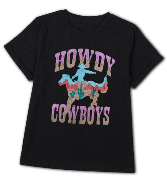 Howdy cowboys T-Skjorte