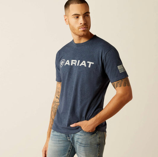 Flag T-Shirt Navy