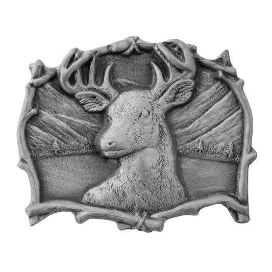 Deer Head Belt Buckle Deer Head Belt Buckle Deer Head Belt Buckle - Rådyr beltespenne