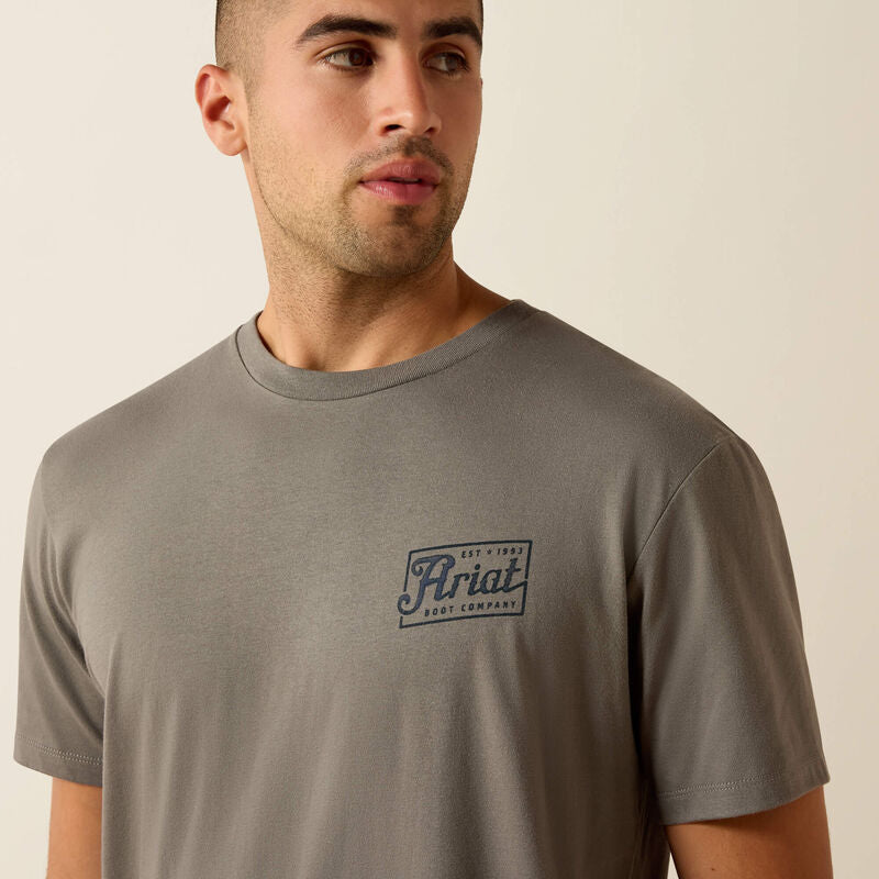 Paintriot Smoked Pearl T-Skjorte - Ariat
