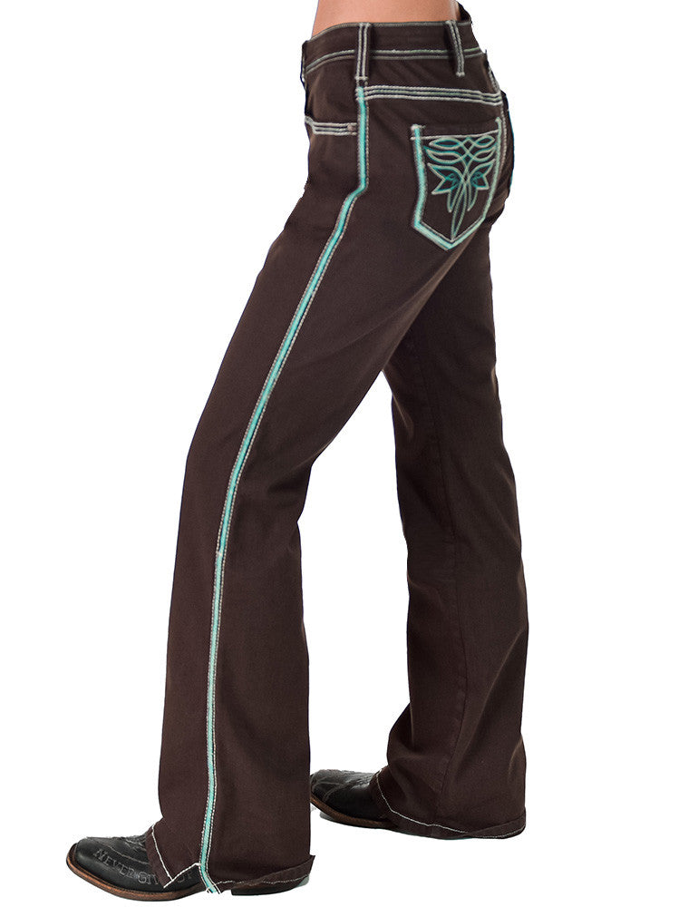 Go West Turquoise Jeans - Tuff