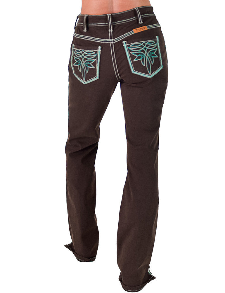 Go West Turquoise Jeans - Tuff