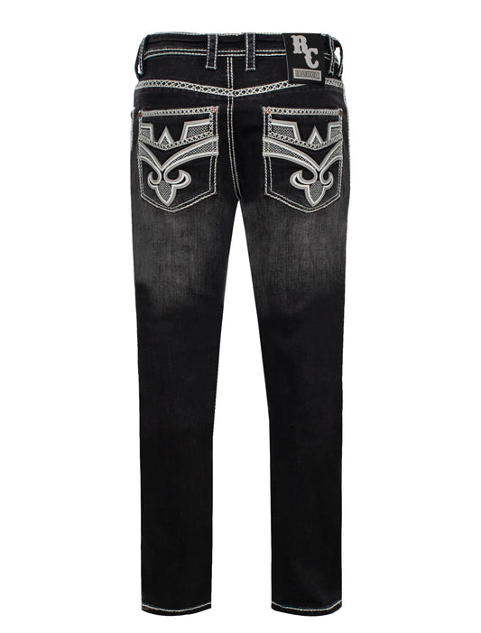 Rodeo Clothing Herre Jeans -Svart