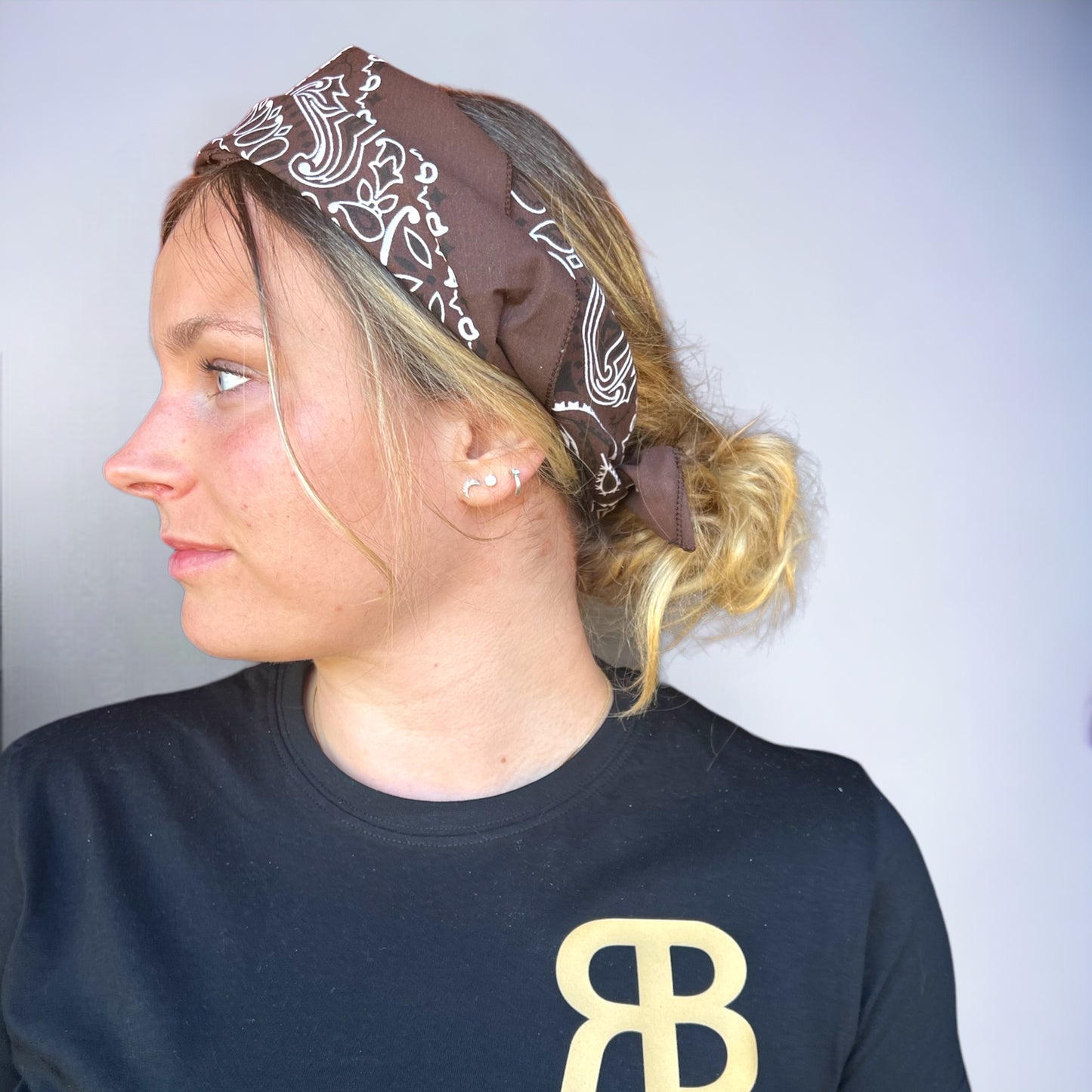 Mønstret Bandana