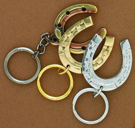 Key Ring Horseshoe Assortment