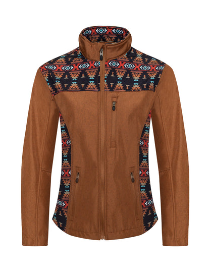 Western Aztec Softshell Jakke - Dame