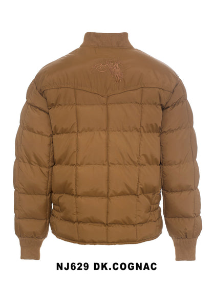 Rodeo Clothing - Cognac Puffet Jacket