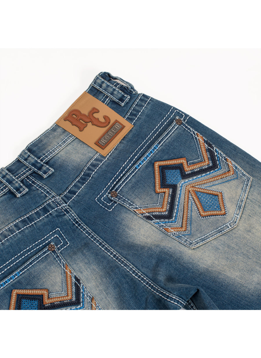 Rodeo Clothing Herre Jeans - Blue