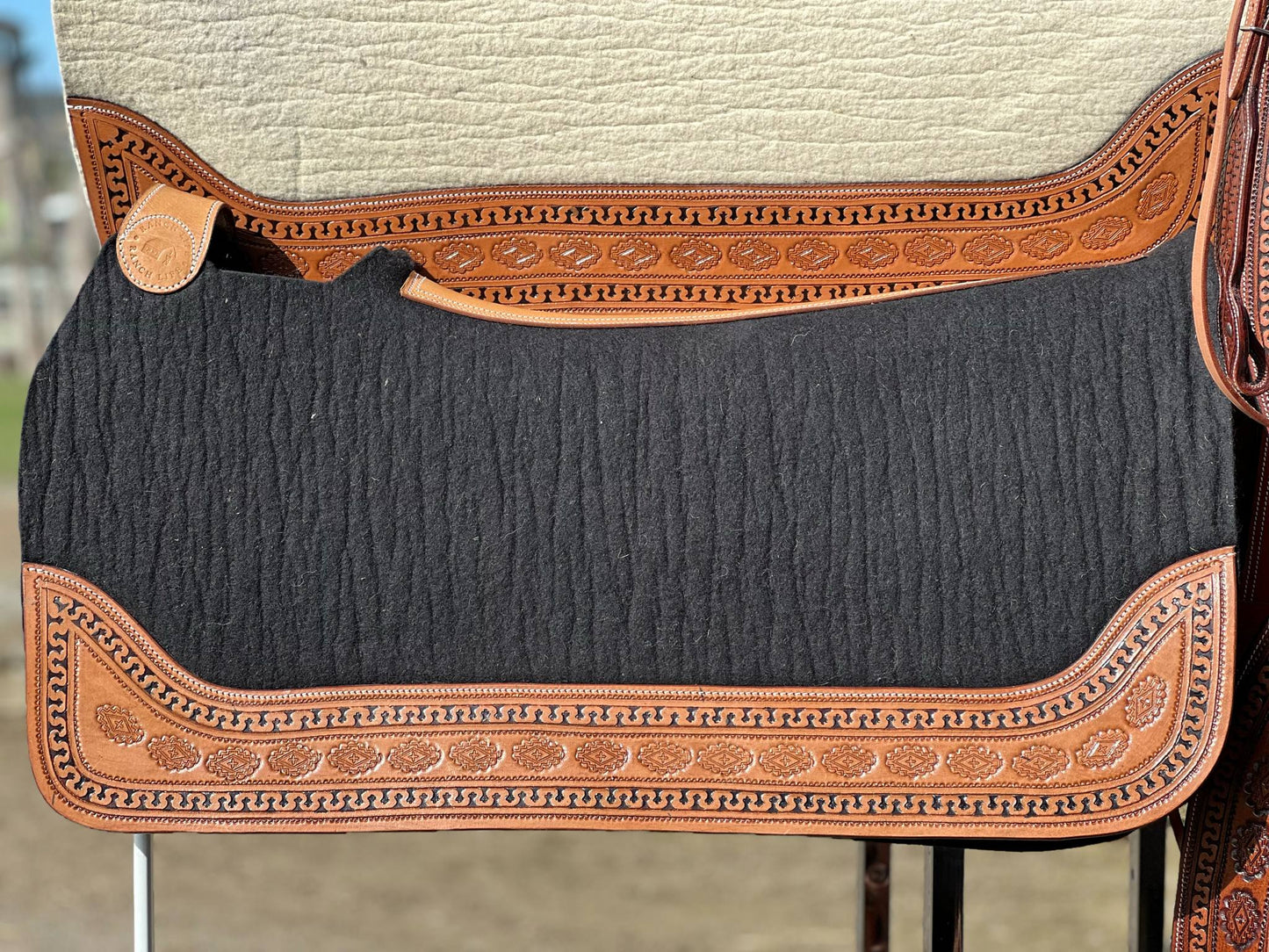 1" Aztec Wool Pad