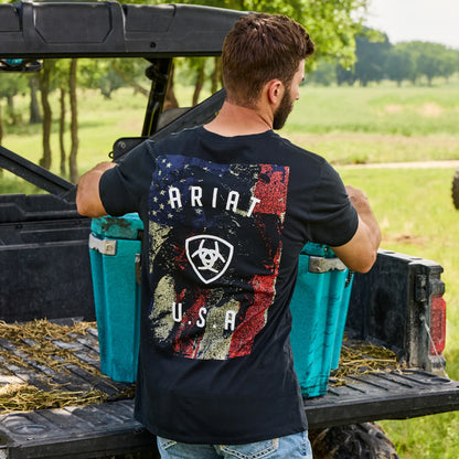 Ariat Faded Bull Tskjorte